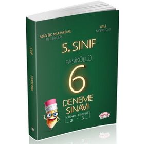5. Sınıf Çözümlü 6 3+3 Deneme Sınavı Kollektif Editör Yayınları