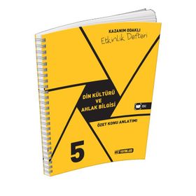 5. Sınıf Din Kültürü Etkinlik Defteri - Hız Yayınları
