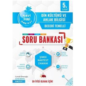 5. Sınıf Din Kültürü Mavi Soru Bankası-Nartest Yayınları