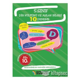 5. Sınıf Din Kültürü ve Ahlak Bilgisi 10 Deneme-Branş Akademi