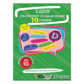 5. Sınıf Din Kültürü ve Ahlak Bilgisi 10 Deneme-Branş Akademi
