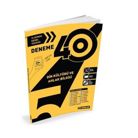 5. Sınıf Din Kültürü ve Ahlak Bilgisi 40'lı Deneme - Hız Yayınları