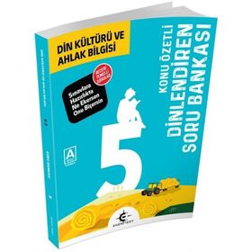 5. Sınıf Din Kültürü ve Ahlak Bilgisi Dinlendiren Soru Bankası