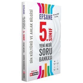 5. Sınıf Din Kültürü ve Ahlak Bilgisi Efsane Çek Kopart Yaprak Test-Açı Yayınları