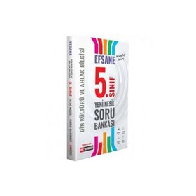 5. Sınıf Din Kültürü Ve Ahlak Bilgisi Efsane Soru Bankası-DDY Yayınları
