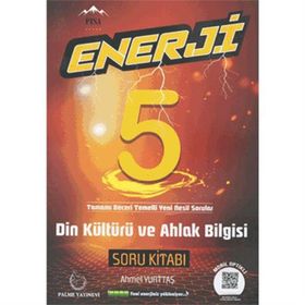 5. Sınıf Din Kültürü ve Ahlak Bilgisi Enerji Soru Bankası-Palme Yayınları
