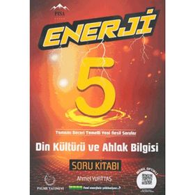 5. Sınıf Din Kültürü ve Ahlak Bilgisi Enerji Soru Bankası-Palme Yayınları