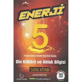 5. Sınıf Din Kültürü ve Ahlak Bilgisi Enerji Soru Bankası-Palme Yayınları