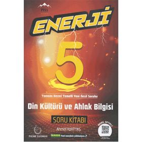 5. Sınıf Din Kültürü ve Ahlak Bilgisi Enerji Soru Bankası-Palme Yayınları