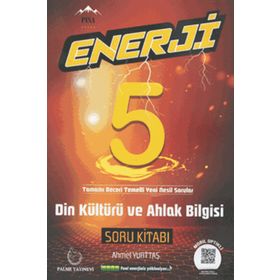5. Sınıf Din Kültürü ve Ahlak Bilgisi Enerji Soru Bankası-Palme Yayınları