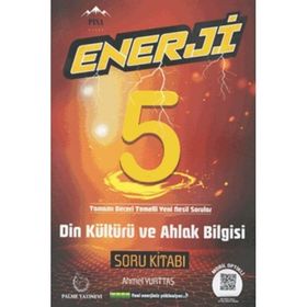5. Sınıf Din Kültürü ve Ahlak Bilgisi Enerji Soru Bankası-Palme Yayınları