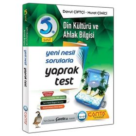 5. Sınıf Din Kültürü ve Ahlak Bilgisi Kazanım Soru Bankası Çanta Yayınları