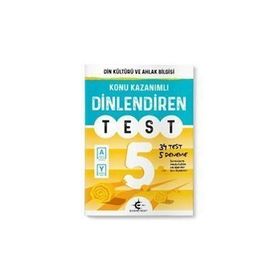 5. Sınıf Din Kültürü Ve Ahlak Bilgisi Konu Özetli Dinlendiren Soru Bankası-Eker Test Yayınları