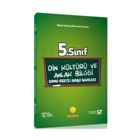 5. Sınıf Din Kültürü ve Ahlak Bilgisi Konu Özetli Soru Bankası Günay Yayınları