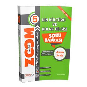 5. Sınıf Din Kültürü ve Ahlak Bilgisi Konu Özetli Soru Bankası Günay Yayınları