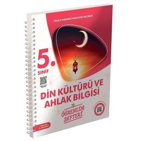 5. Sınıf Din Kültürü ve Ahlak Bilgisi Öğrencim Defteri-Murat Yayınları