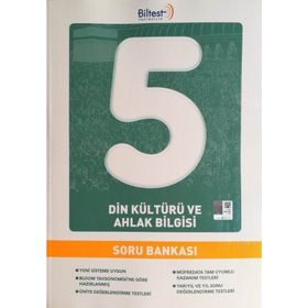 5. Sınıf Din Kültürü Ve Ahlak Bilgisi Soru Bankası Biltest Yayın