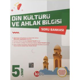 5. Sınıf Din Kültürü ve Ahlak Bilgisi Soru Bankası-Kida Yayınları