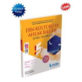 5. Sınıf Din Kültürü ve Ahlak Bilgisi Soru Bankası Muba Yayınları