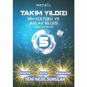 5. Sınıf Din Kültürü ve Ahlak Bilgisi Takım Yıldızı Soru Bankası-Netbil Yayınları