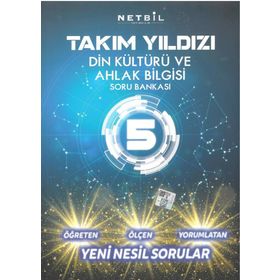 5. Sınıf Din Kültürü ve Ahlak Bilgisi Takım Yıldızı Soru Bankası-Netbil Yayınları