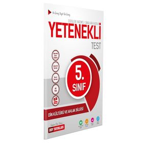 5.Sınıf Din Kültürü ve Ahlak Bilgisi Yetenekli Soru Bankası - DDY Yayınları