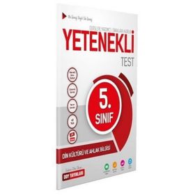 5. Sınıf Din Kültürü ve Ahlak Bilgisi Yetenekli Test DDY Yayınları