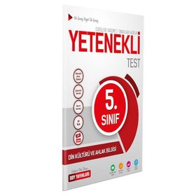 5. Sınıf Din Kültürü ve Ahlak Bilgisi Yetenekli Test DDY Yayınları