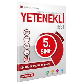 5. Sınıf Din Kültürü ve Ahlak Bilgisi Yetenekli Test DDY Yayınları