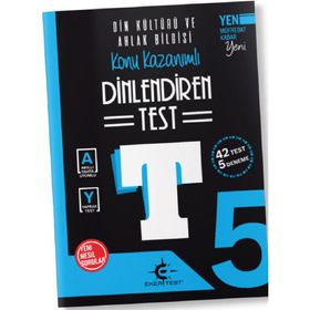5. Sınıf DİNlendiren Test Din Kültürü ve Ahlak Bilgisi Konu Kazanım Yaprak Testleri-Eker Test Yayınları