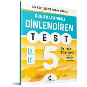 5 Sınıf Dinlendiren Test - Eker Yayınları