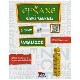 5. Sınıf Efsane İngilizce Soru Bankası - Açı Yayınları