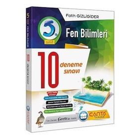 5.Sınıf Fen Bilimleri 10 Deneme Sınavı Çanta Yayınları