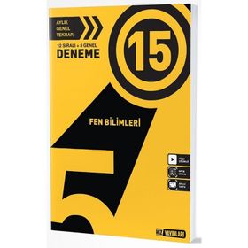 5. Sınıf Fen Bilimleri 15 Deneme - Hız Yayınları