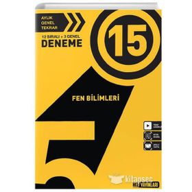 5. Sınıf Fen Bilimleri 15 Deneme - Hız Yayınları
