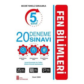 5. Sınıf Fen Bilimleri 20 Deneme Sınavı - Ata Yayıncılık