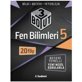 5.Sınıf Fen Bilimleri 3 Boyut Soru Bankası-Tudem Yayınları