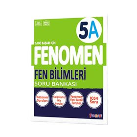5. Sınıf Fen Bilimleri A Fenomen Soru Bankası Fenomen Okul Yayınları