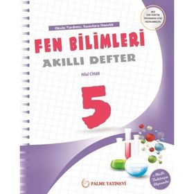 5. Sınıf Fen Bilimleri Akıllı Defter - Palme Yayınları