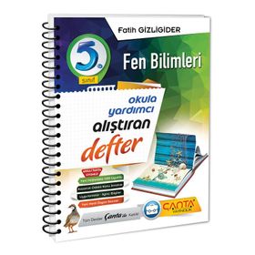 5.Sınıf Fen Bilimleri Alıştıran Defter - Çanta Yayınları