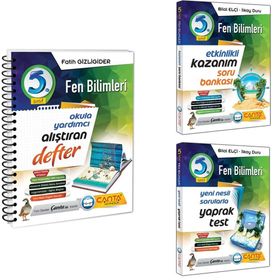 5.Sınıf Fen Bilimleri Alıştıran Defter - Çanta Yayınları