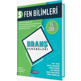 5. Sınıf Fen Bilimleri Branş Denemeleri - 2020 - İşleyen Zeka Yayınları