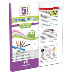 5. Sınıf Fen Bilimleri Çek Kopar Yaprak Test - kollektif