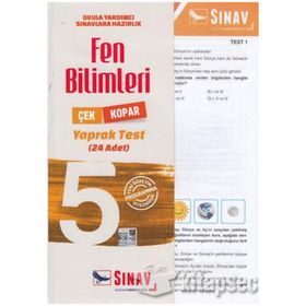 5. Sınıf Fen Bilimleri Çek Kopar Yaprak Test - kollektif