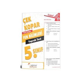 5. Sınıf Fen Bilimleri Çek Kopar Yaprak Test - kollektif
