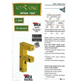 5. Sınıf Fen Bilimleri Çek Kopart Yaprak Test - kollektif