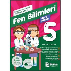 5. Sınıf Fen Bilimleri Deney Ders Kitabı Branş Akademi Yayınları