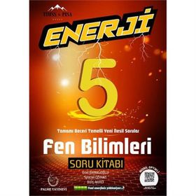 5. Sınıf Fen Bilimleri Enerji Soru Kitabı-Palme Yayınları