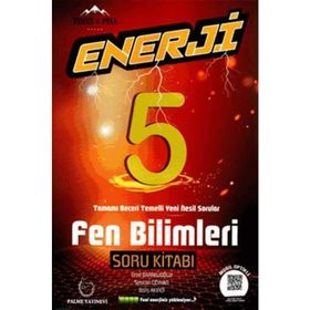 5. Sınıf Fen Bilimleri Enerji Soru Kitabı-Palme Yayınları