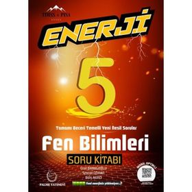 5. Sınıf Fen Bilimleri Enerji Soru Kitabı-Palme Yayınları